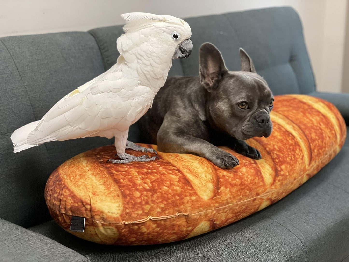 30" Large Bread Loaf Pillow