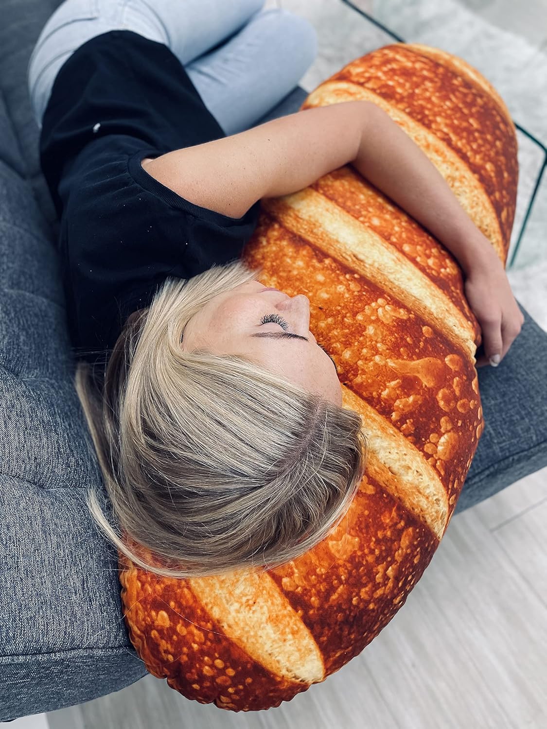 30" Large Bread Loaf Pillow