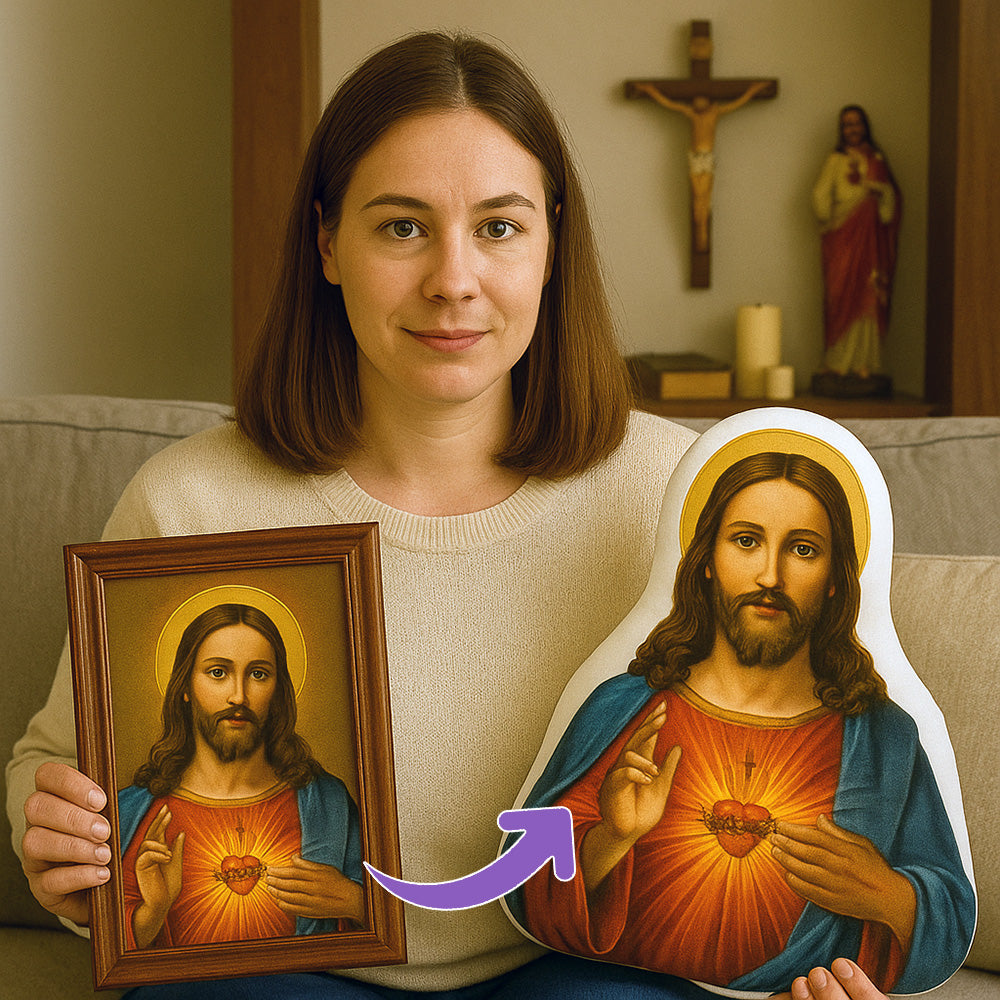 Custom Shaped Christian Pillows