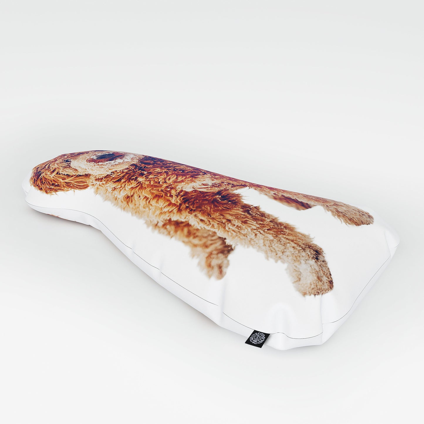 Goldendoodle Custom Shaped Pillow