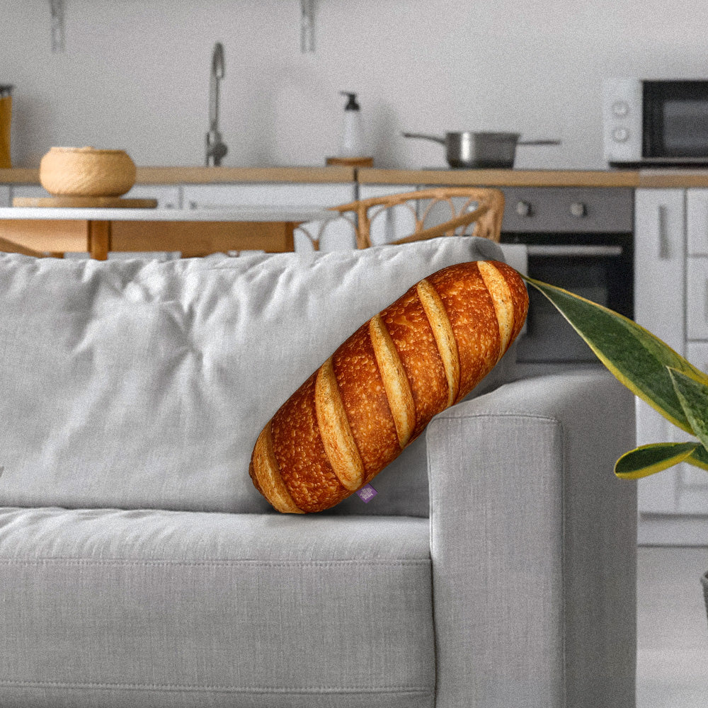 30" Large Bread Loaf Pillow