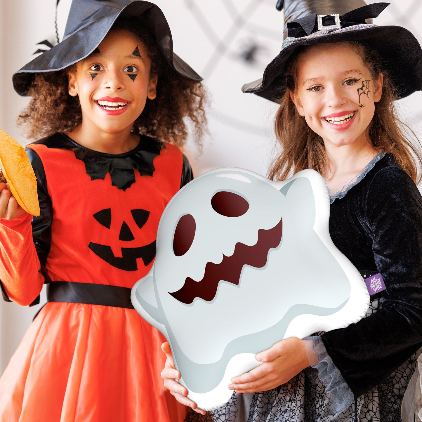 16" Small Size Halloween Ghost Pillow