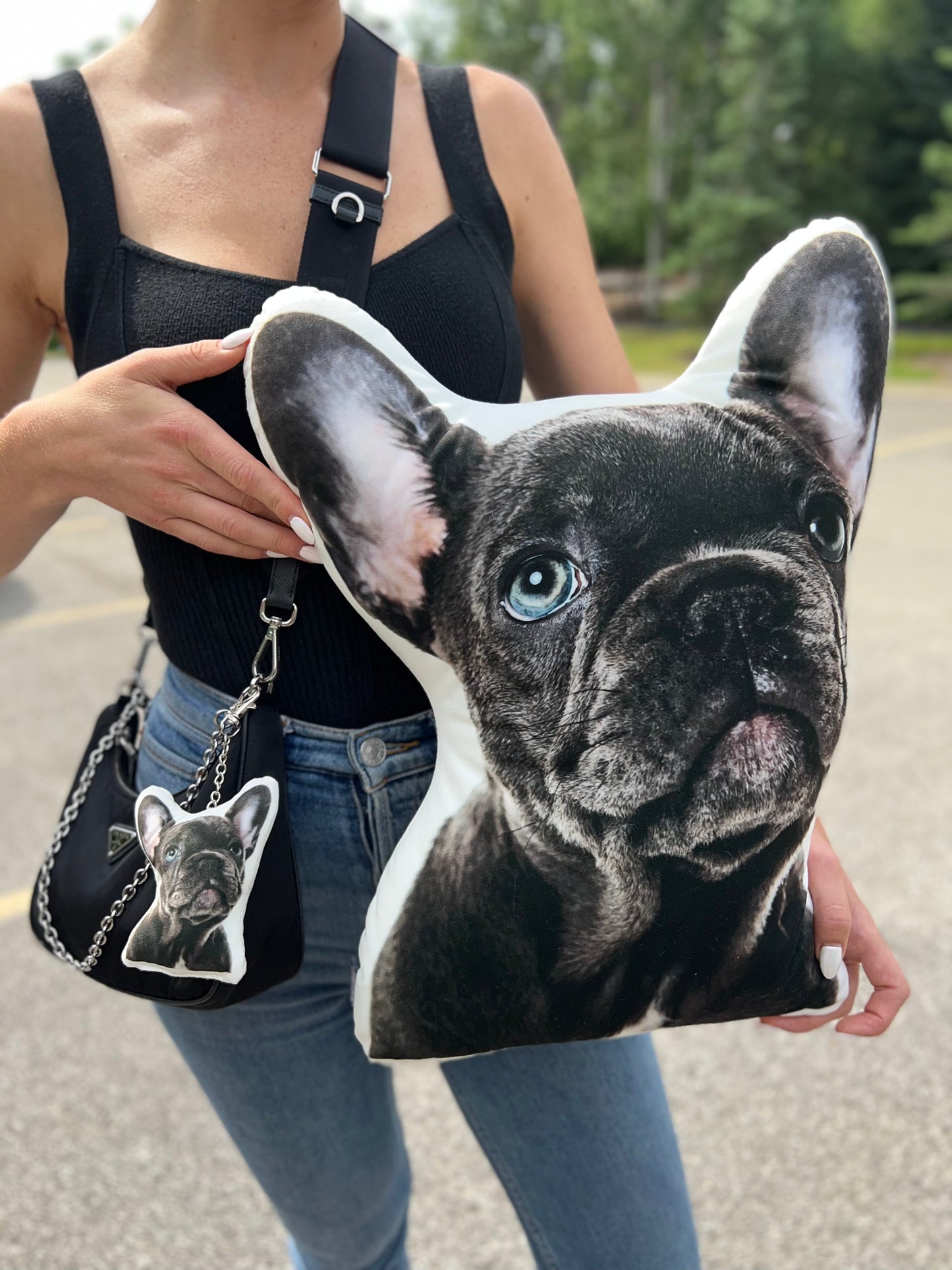 Matching Custom Pillow Keychain