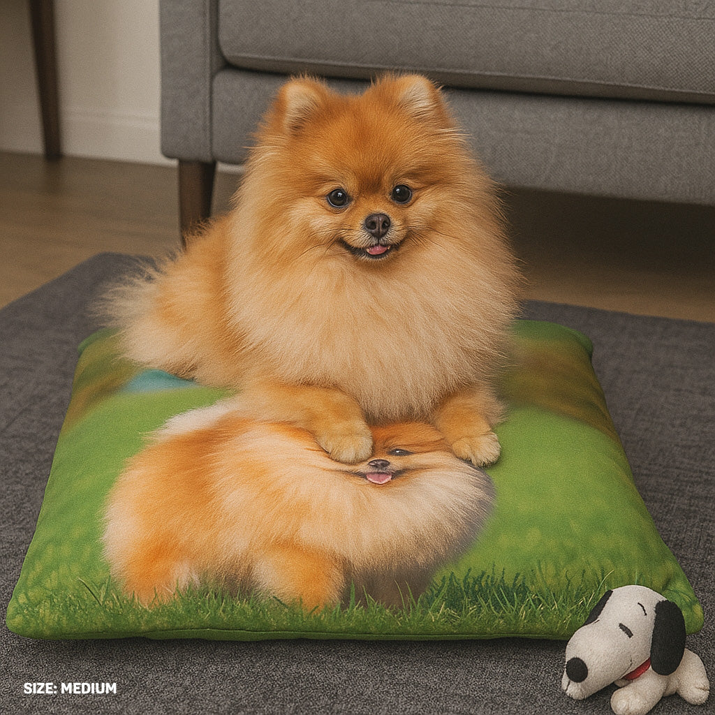 Custom Photo Pet Bed Pillow