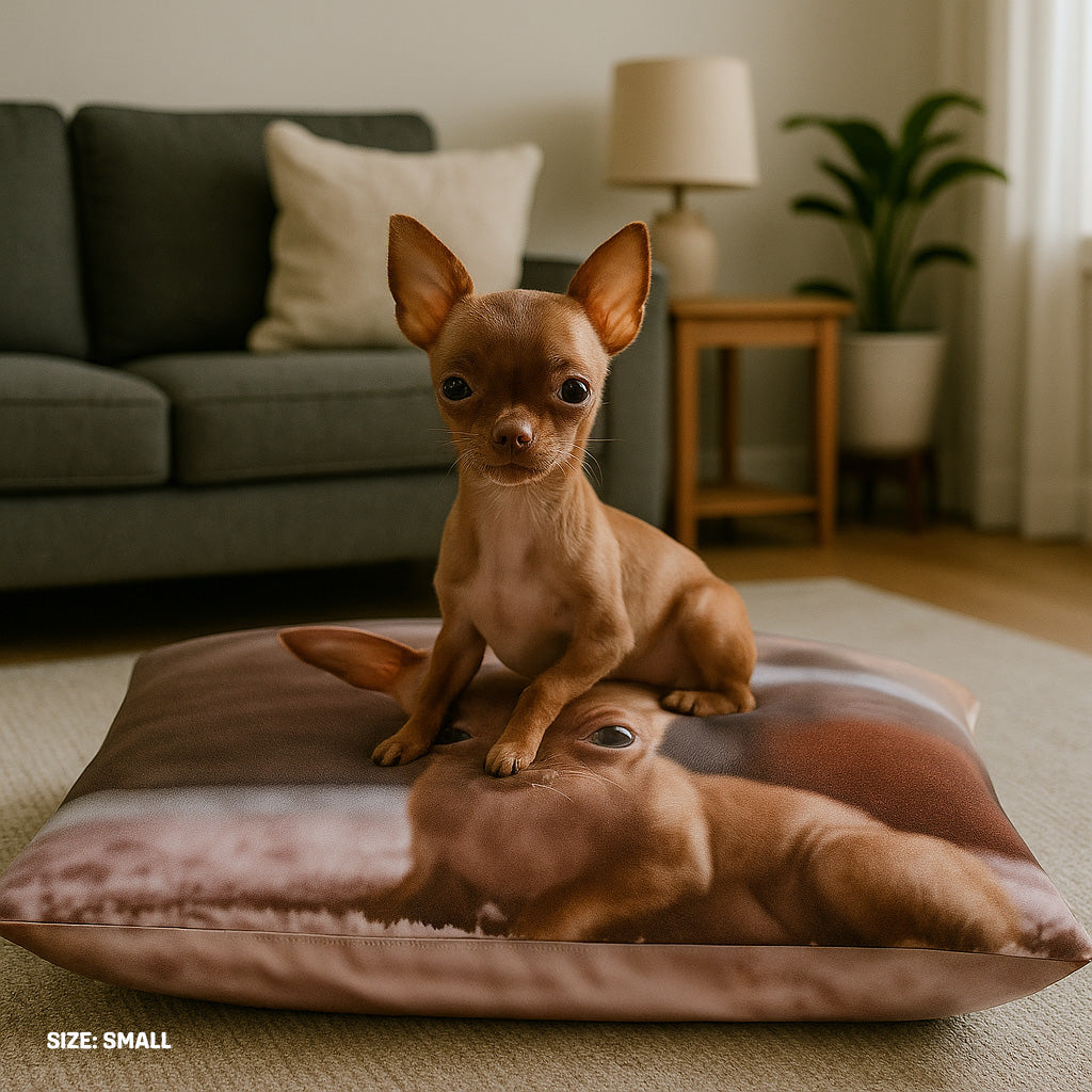 Custom Photo Pet Bed Pillow
