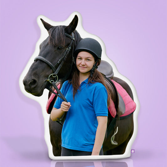 Custom Horse Shaped Pillow